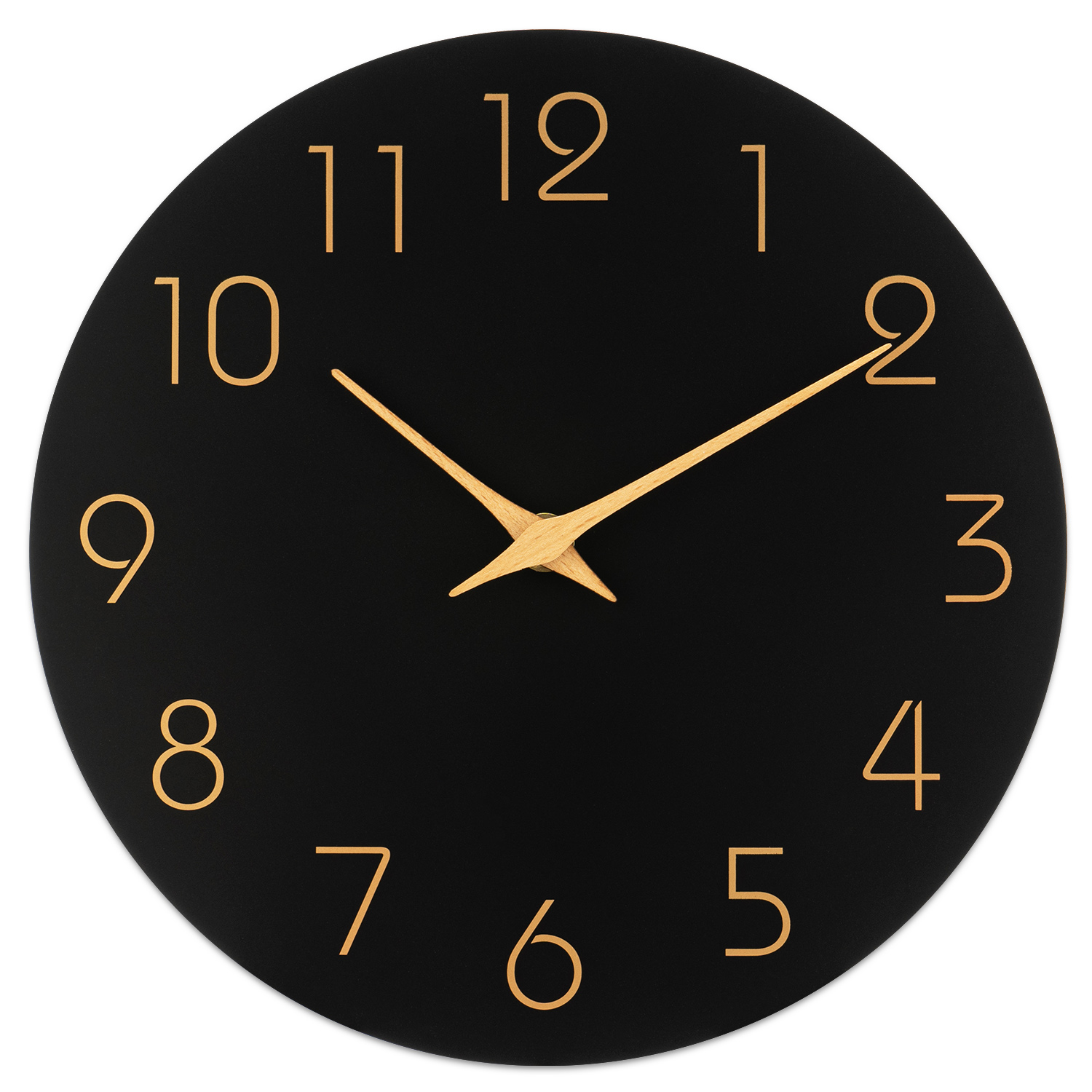 Mosewa 8 Inch Wall Clock （Black）