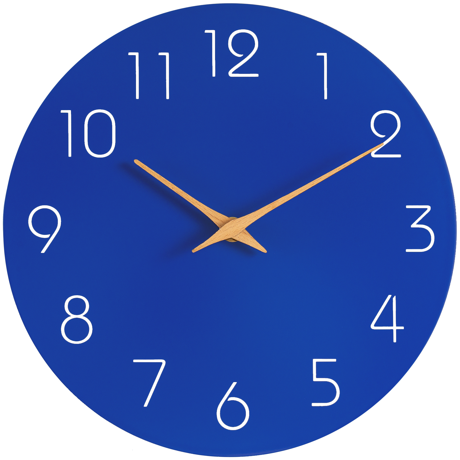 Mosewa 10 Inch Wall Clock （Navy Blue）